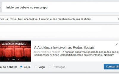 Boas Práticas de Postagem de Links Externos em Grupos no LinkedIn