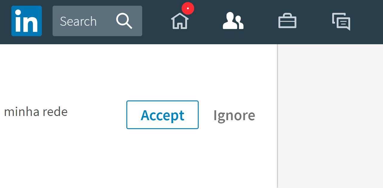Gostaria de adicioná-lo à minha rede profissional no LinkedIn